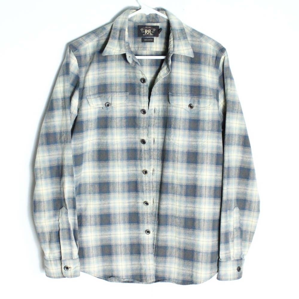 RRL Rugged Western Workwear Flannel Shirt M